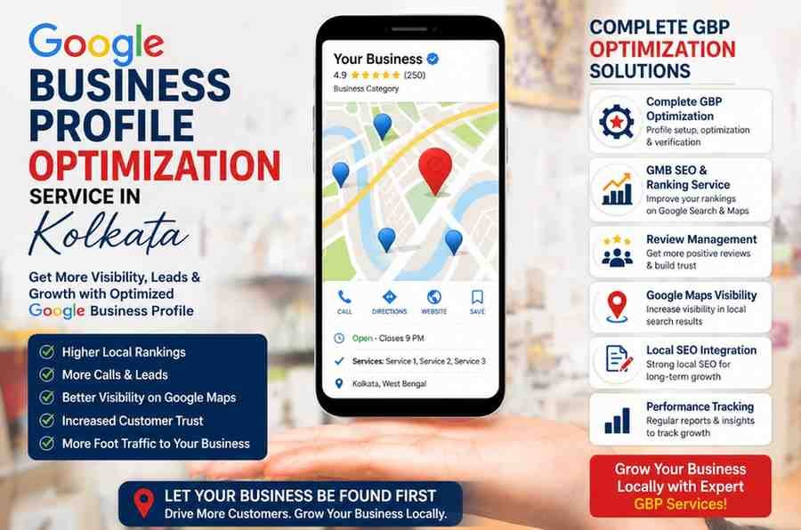 Google Business Profile Optimization Service in Kolkata